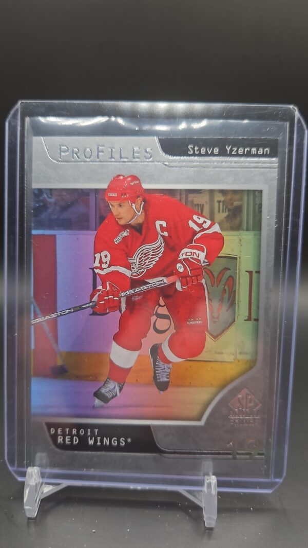 2020-21 SP Signature Edition Legends Steve Yzerman #P-24 Profiles Bounty Unused