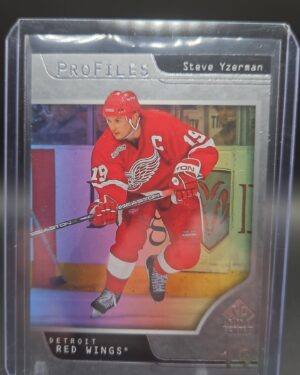 2020-21 SP Signature Edition Legends Steve Yzerman #P-24 Profiles Bounty Unused