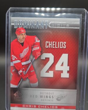 2020-21 Upper Deck SP Signature Edition Legends Dominant Digits Chris Chelios #DD-40