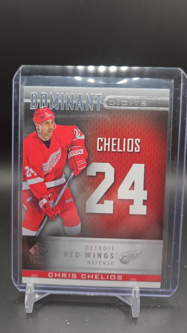 2020-21 SP Signature Edition Legends Dominant Digits - Chris Chelios #DD-40