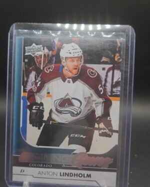 2017-18 Anton Lindholm Upper Deck Young Guns COLORADO