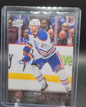 2015-16 Upper Deck Young Guns Rookie #485 David Musil Edmonton