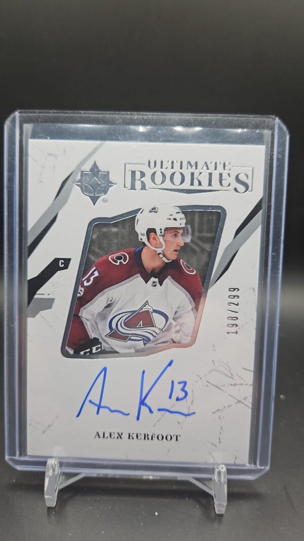 2017-18 Ultimate Collection Rookies /299 Alex Kerfoot #77 Rookie Auto