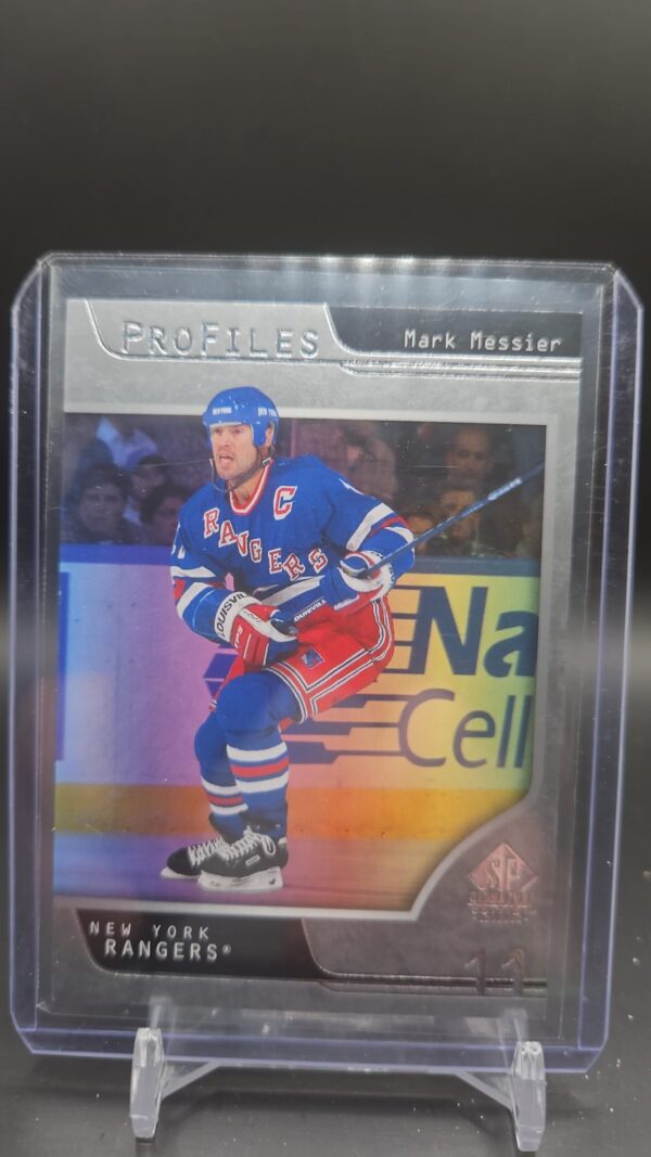 2020-21 Upper Deck SP Signature Edition Legends Profiles Mark Messier #P-4