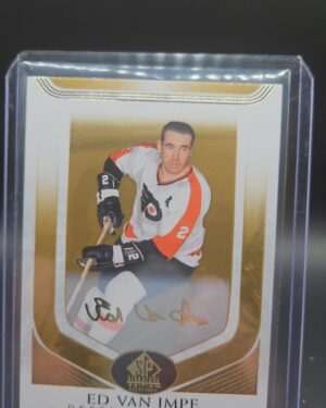 2020-21 Upper Deck SP Signature Edition Legends Gold Ed Van Impe #291