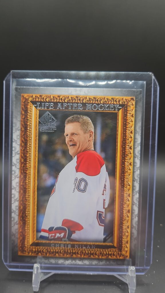 Chris Nilan, SP Signature Edition Legends, Life After Hockey, 2020-21, LA-5, Canadiens