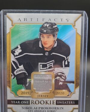Nikolai Prokhorkin 2020-21 Upper Deck Artifacts Rookie Year One Sweaters #RS-NP