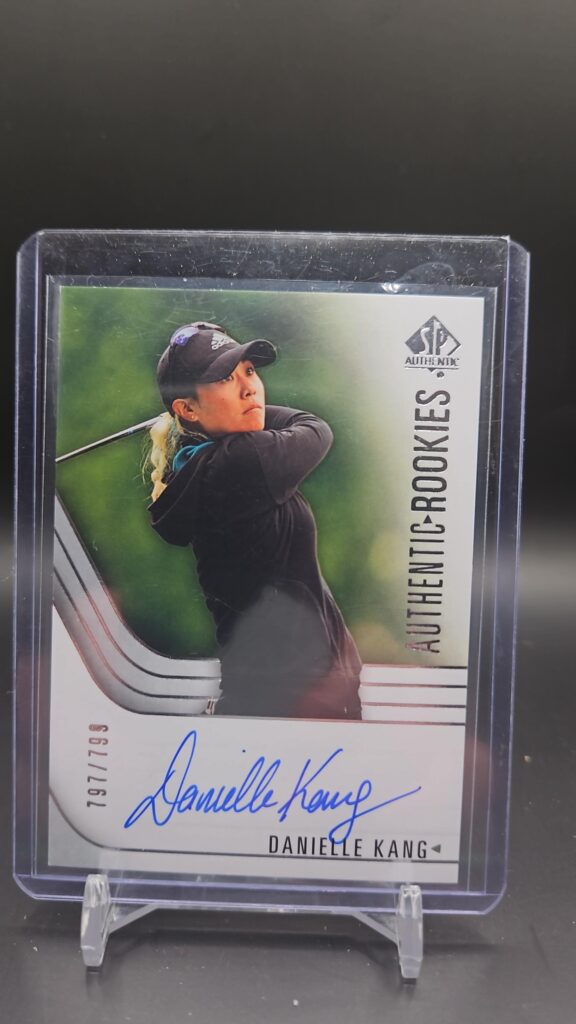 2021 Upper Deck SP Authentic Auto /799 #105 Danielle Kang LPGA Golf Autograph Card
