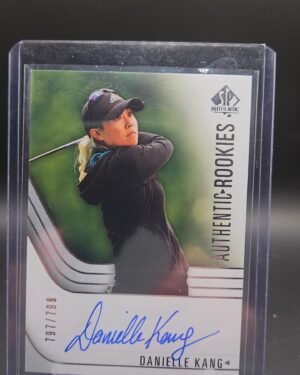 2021 Upper Deck SP Authentic Auto /799 #105 Danielle Kang LPGA Golf Autograph Card