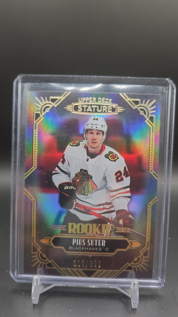 2020-21 Upper Deck Stature Rookies /399 Pius Suter #141 Rookie