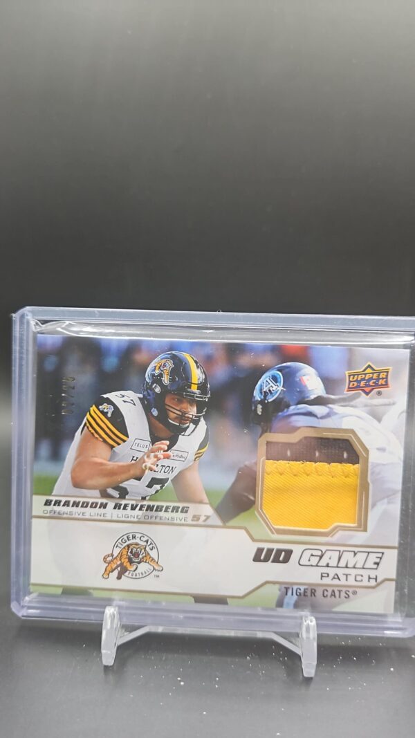 2020 Upper Deck CFL UD Game Jersey Brandon Revenberg #GJ-BR /25