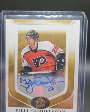 2020-21 SP Signature Legends Gold Spectrum #102 Kjell Samuelsson