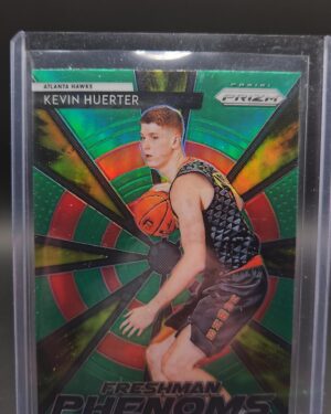 2018-19 Panini Prizm Freshman Phenoms Green Prizm Kevin Huerter #7 Rookie