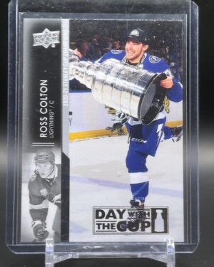 2021 Upper Deck Extended Series Day with the Cup Ross Colton #DWTC-9 Tampa Bay Lightning