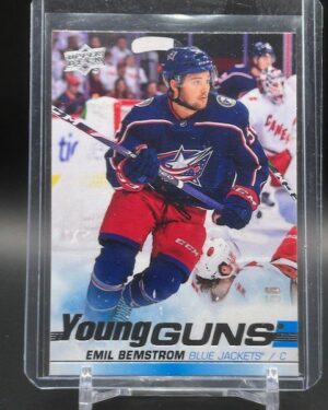 2019-20 Upper Deck Series 2 Young Guns Emil Bemstrom# 455