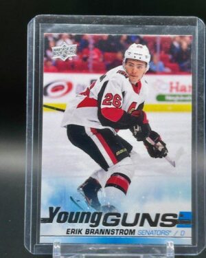 2019-20 Upper Deck Series 2 Young Guns Erik Brannstrom #464