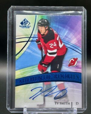 2020-21 SP Game Used #119 Ty Smith Authentic Rookies Auto