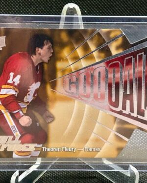 Theron Fleury, Full Force, 2015-16, Upper Deck, GOOOAL!, #G-TF, hockey insert