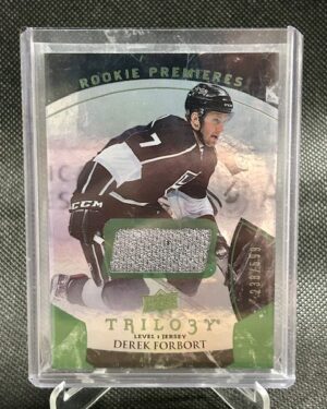 2015-16 Upper Deck Trilogy Rookie Premiers Jersey Derek Forbort /599 #113