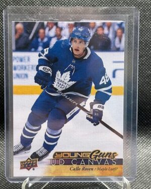 2017-18 Upper Deck Series 1 Young Guns Canvas Calle Rosen #C104