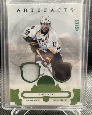 2017-18 Upper Deck Artifacts Dual Jersey James Neal /65 #18