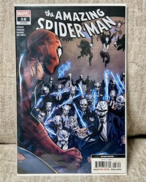 Marvel The Amazing Spiderman #58 Second Printing comic book cover