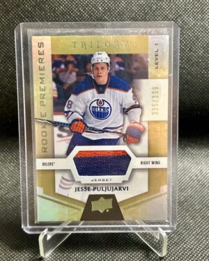 2016-17 Upper Deck Trilogy Rookie Premieres Jersey Jesse Puljujarvi /399 #54