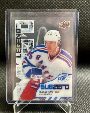 Wayne Gretzky SubZero Legend Card 2017-18 Upper Deck Ice Edmonton Oilers