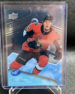2019-20 Upper Deck Ice Premiers Vitaly Abramov /499 #90