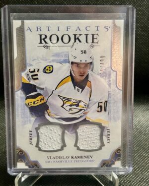 2017-18 Upper Deck Artifacts Rookie Dual Jersey Vladislav Kamenev /499 #162