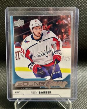 Riley Barber, Young Guns, 2017-18, Upper Deck, Series 1, Rookie Card, #233