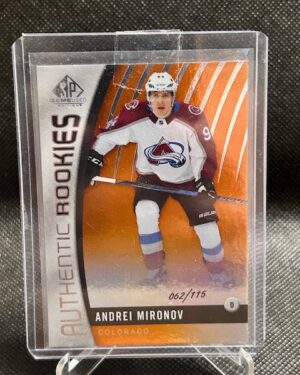 2017-18 Upper Deck SPGU Authentic Rookies Andrei Mironov /115 #139
