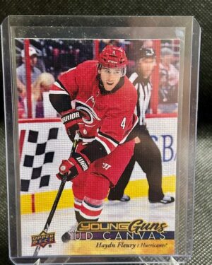 2017-18 Upper Deck Series 1 Young Guns Canvas Haydn Fleury #C97
