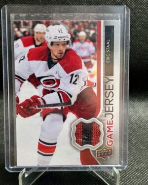 2014-15 Uppere Deck Series 1 Game Jersey Eric Staal #GJ-ES