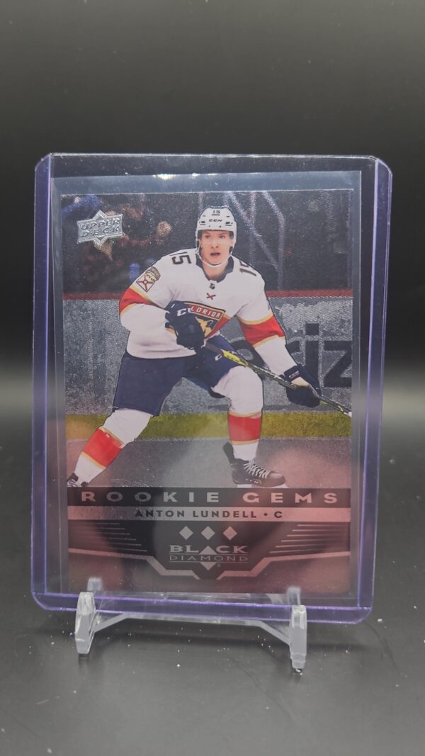 2021-22 Extended Series Black Diamond Rookie Gems #BD-38 Anton Lundell