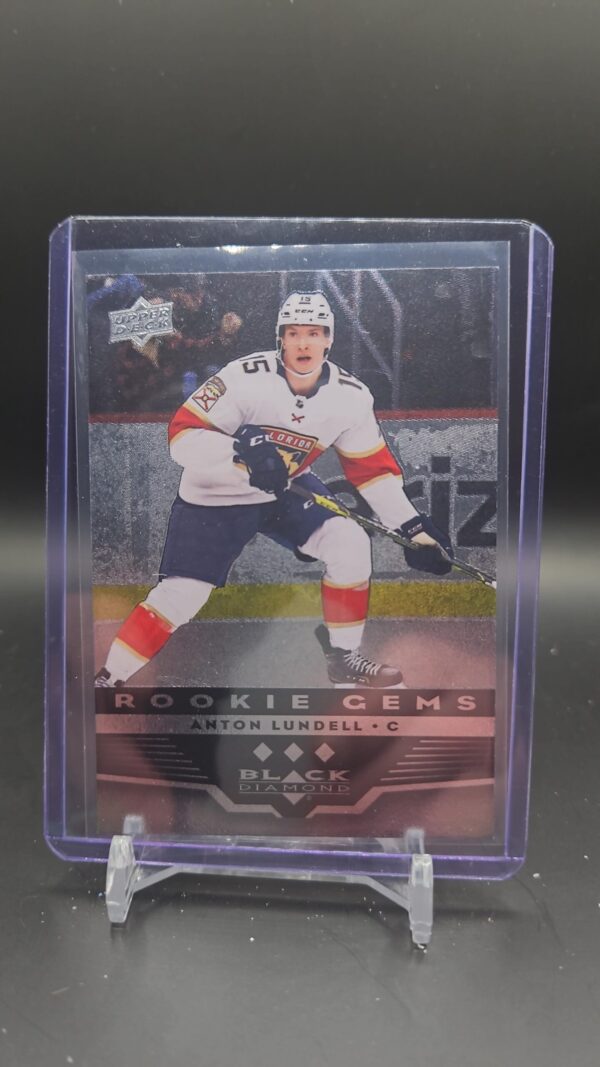 2021-22 Extended Series Black Diamond Rookie Gems #BD-38 Anton Lundell