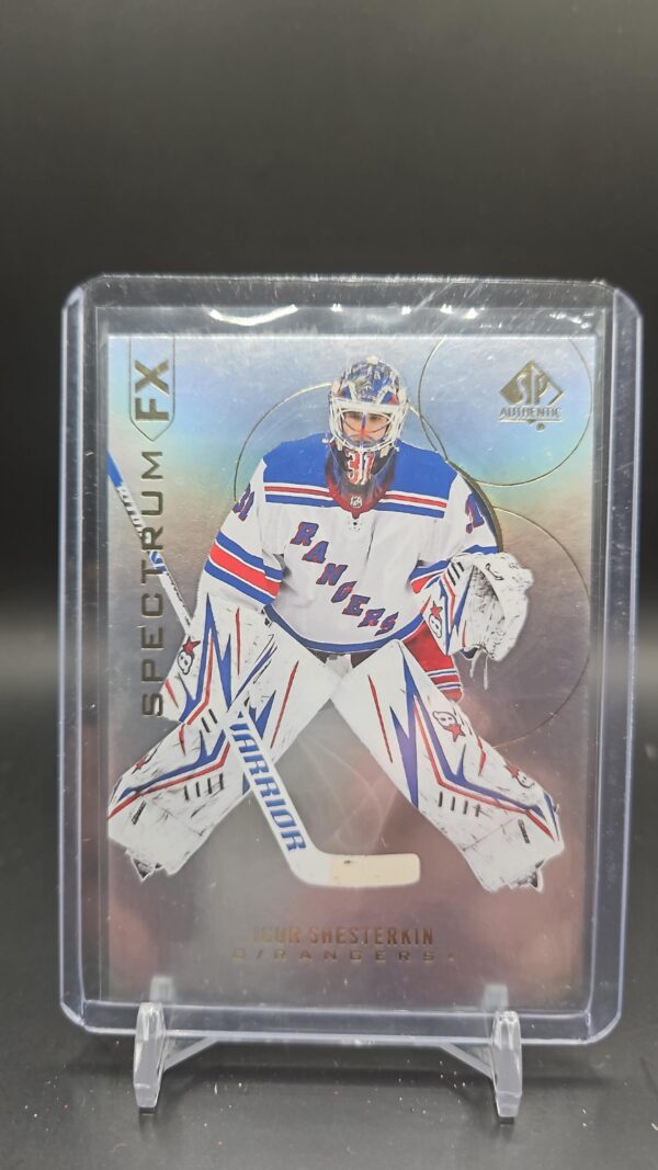 2020-21 SP Authentic Igor Shesterkin Spectrum FX Unscratched S-16