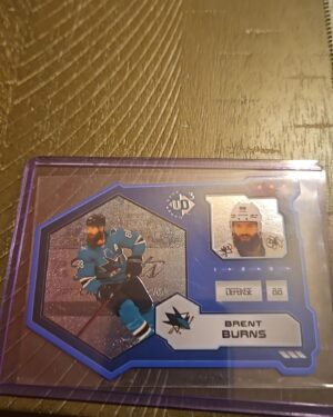 2021-22 Upper Deck Extended Series UD3 Die cut /1000 Brent Burns #UD3-22