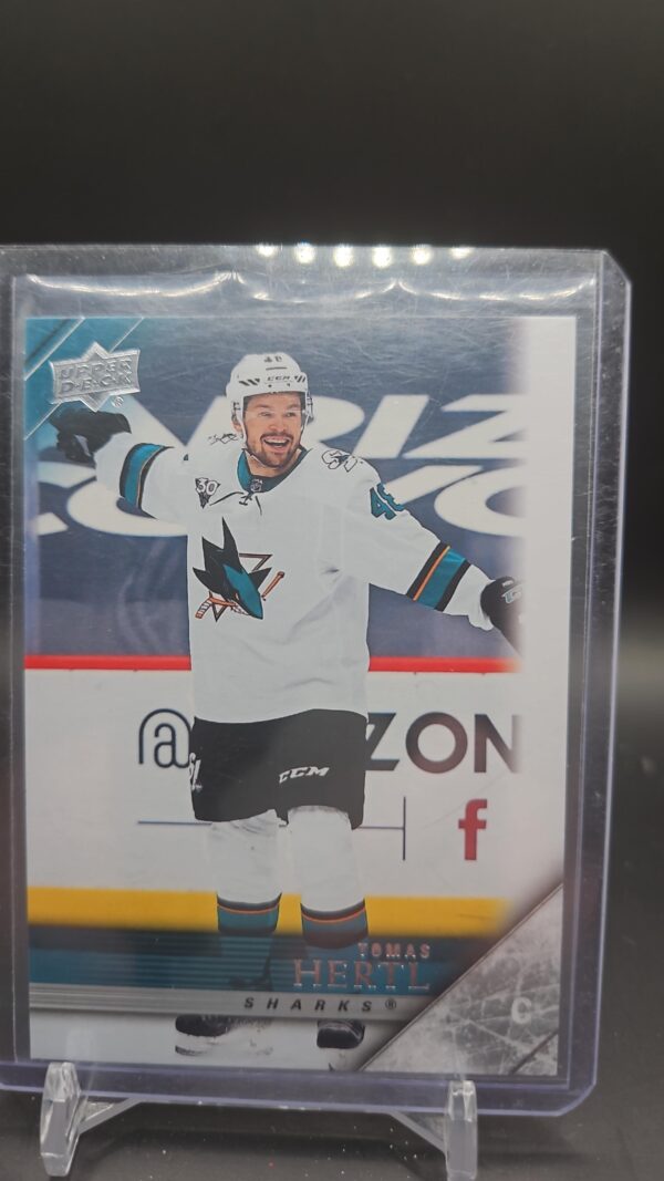 2020-21 Upper Deck 05-06 Tribute #T-56 Tomas Hertl - San Jose Sharks