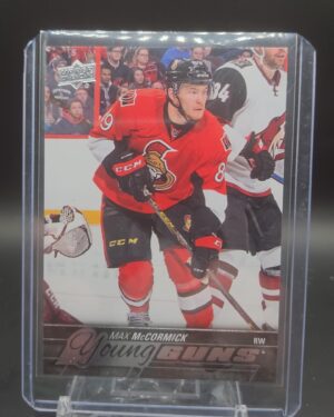 2015-16 Upper Deck Young Guns Max McCormick Series 2 Ottawa #476