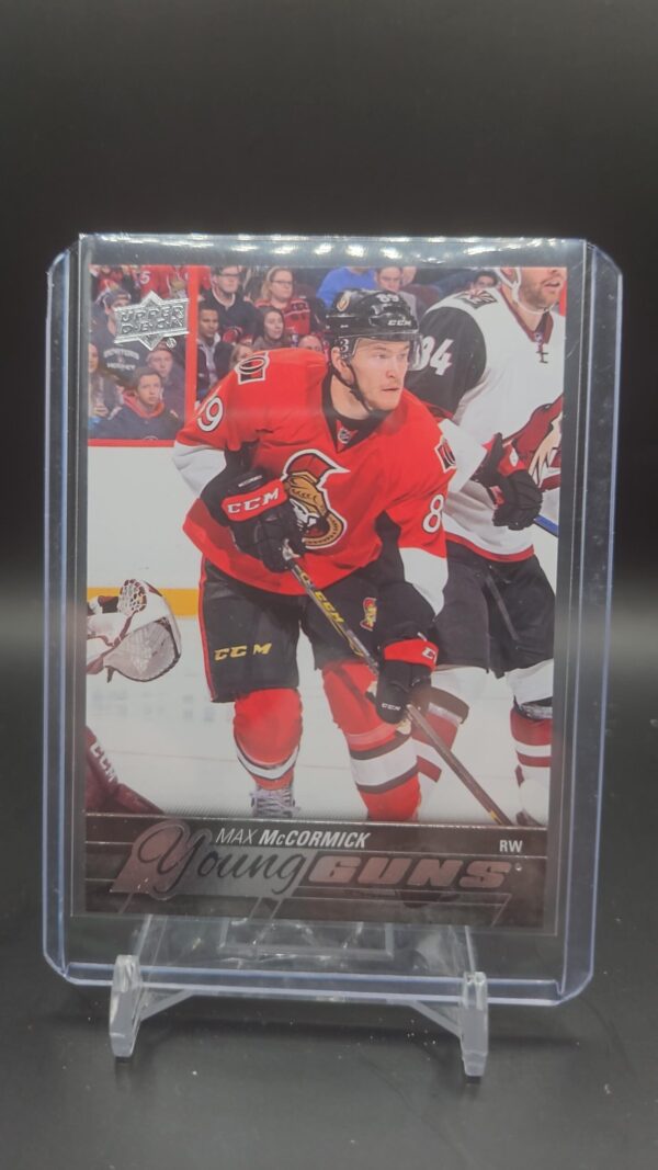 2015-16 Upper Deck Young Guns Max McCormick Series 2 Ottawa #476