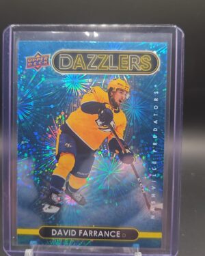 David Farrance #DZ-77 - 2021-22 Series 2 - Dazzlers Blue Nashville Predators