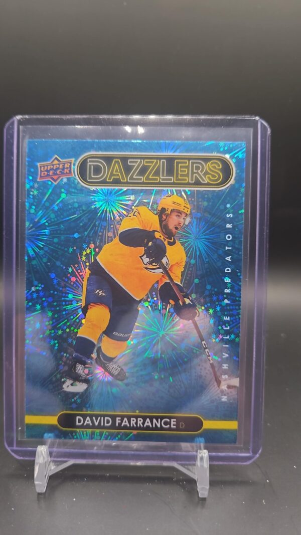 David Farrance #DZ-77 - 2021-22 Series 2 - Dazzlers Blue Nashville Predators