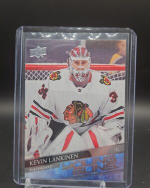 2020-21 Upper Deck Young Guns Rookie #497 Kevin Lankinen YG RC Chicago Blackhawk