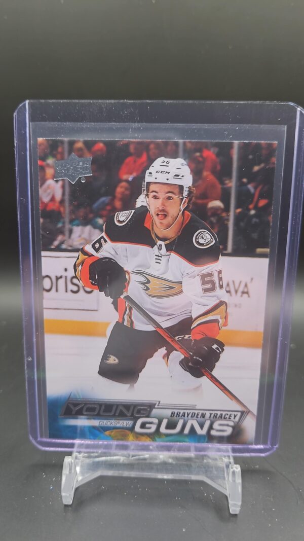 2022-23 Upper Deck Young Guns Rookie Card Brayden Tracy #219 Anaheim Ducks