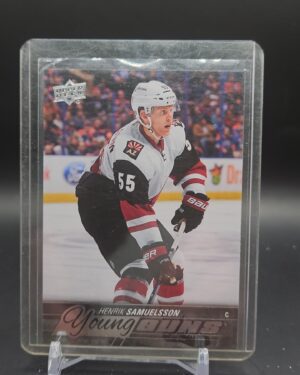2015-16 Upper Deck Young Guns #213 Henrik Samuelsson Arizona