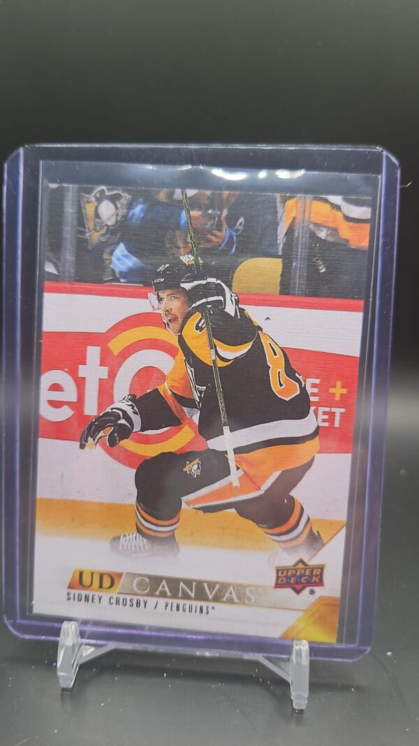 2022-23 Upper Deck Series 1 UD Canvas C59 Sidney Crosby