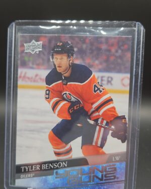 2020-21 Upper Deck Series 1 Young Guns Tyler Benson #218
