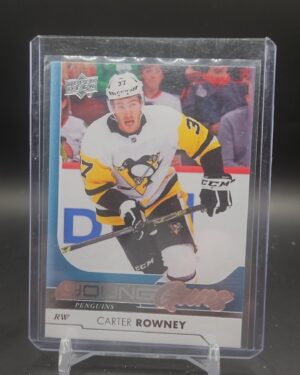 2017-18 Upper Deck Young Guns Carter Rowney Pittsburgh #243