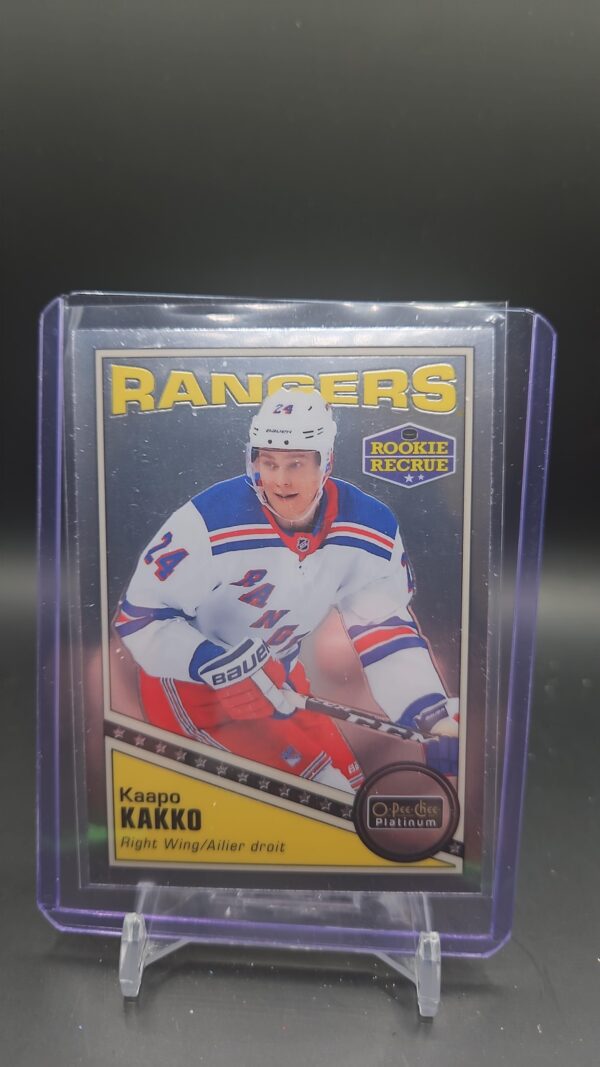 2019/20 O-Pee-Chee Platinum RETRO ROOKIE #R-51 New York Rangers KAAPO KAKKO